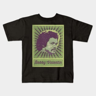 Bobby Valentín Poster Kids T-Shirt